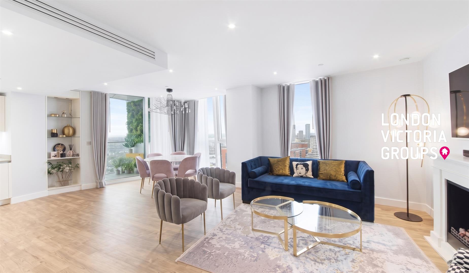3 bed property in Gladwin Tower, 50 Wandsworth Road, London